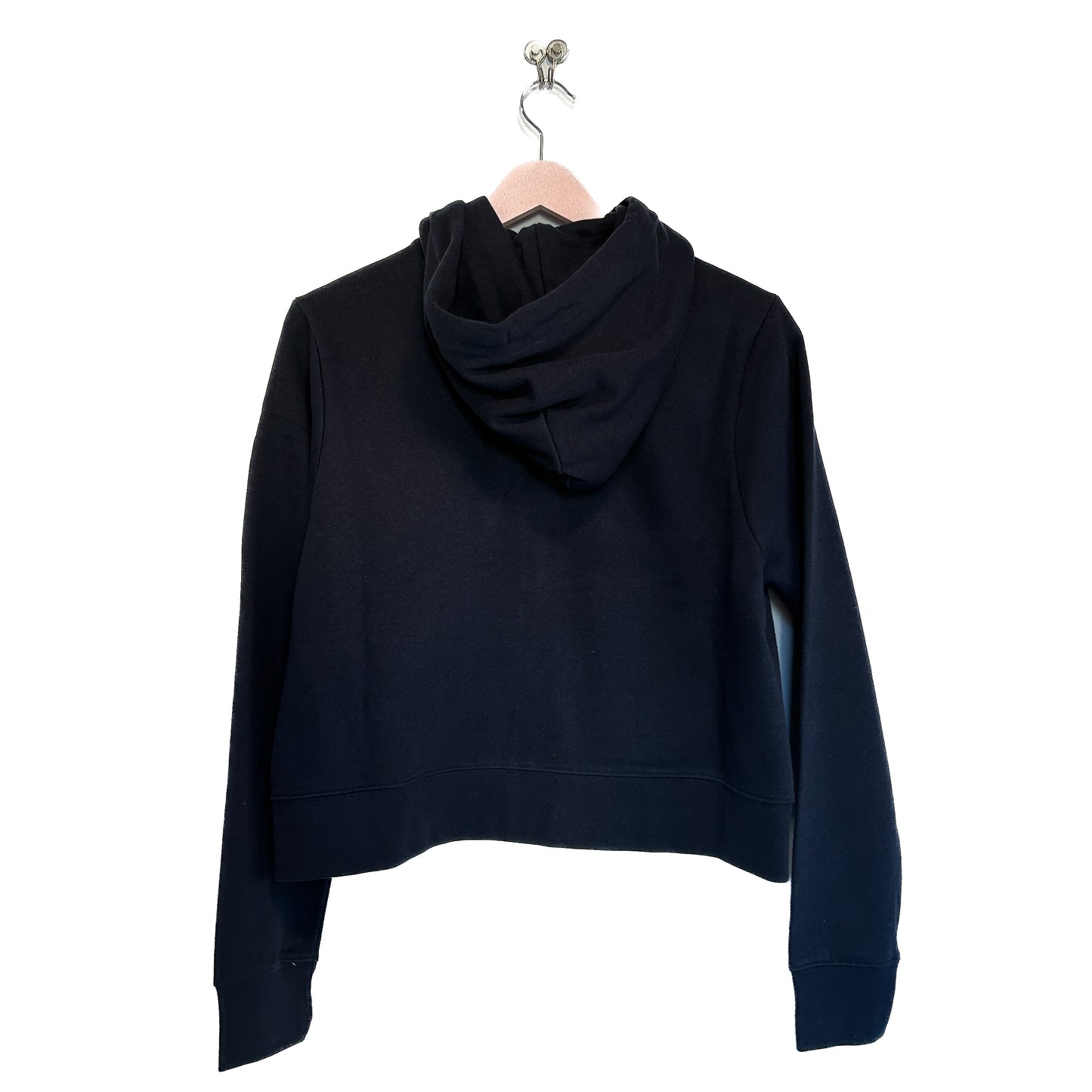 Navy Zip Hoodie – “Big Butterfly Energy”