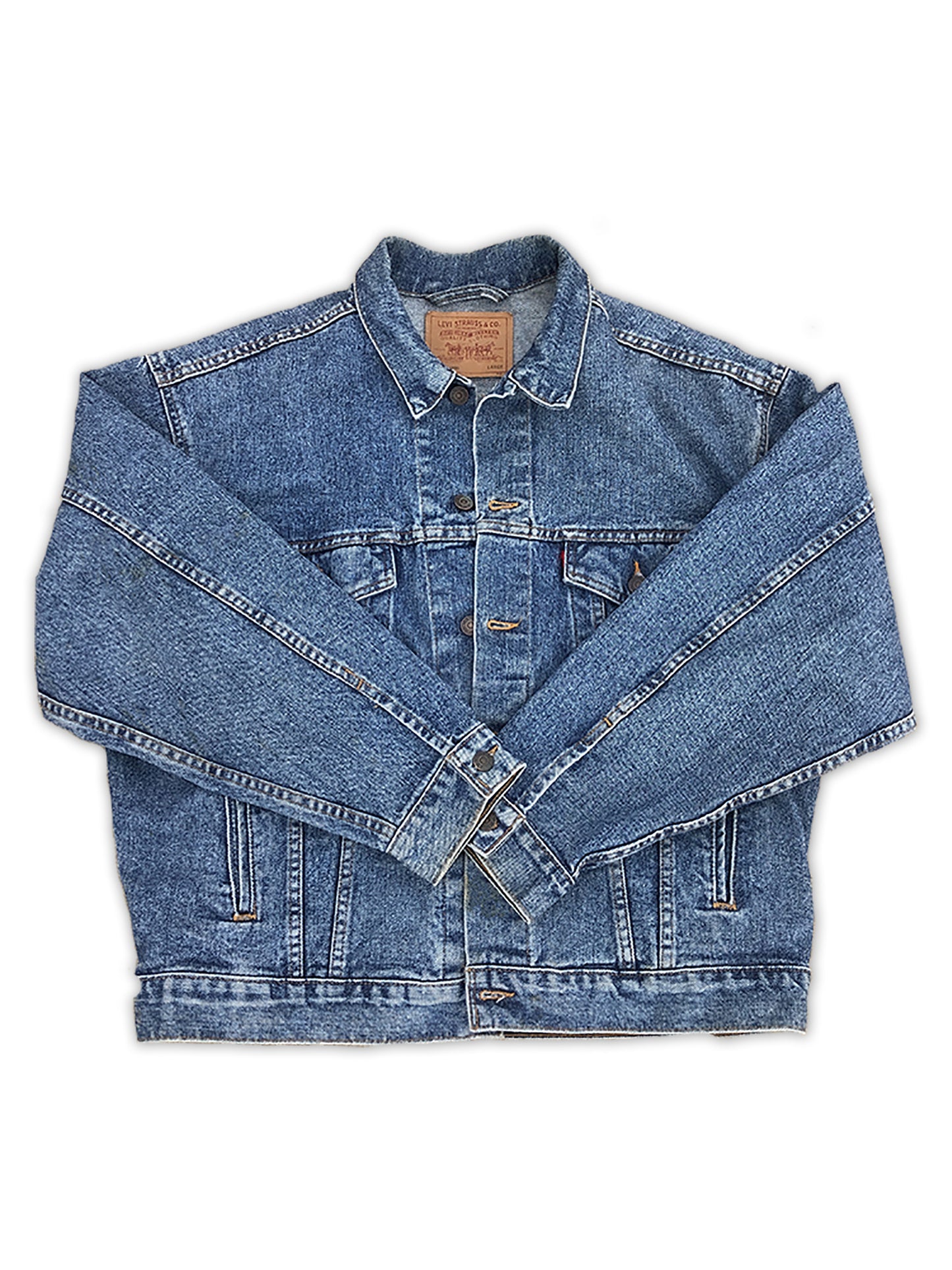 Authentic Western Vintage Hand Embroidered Levis Jacket