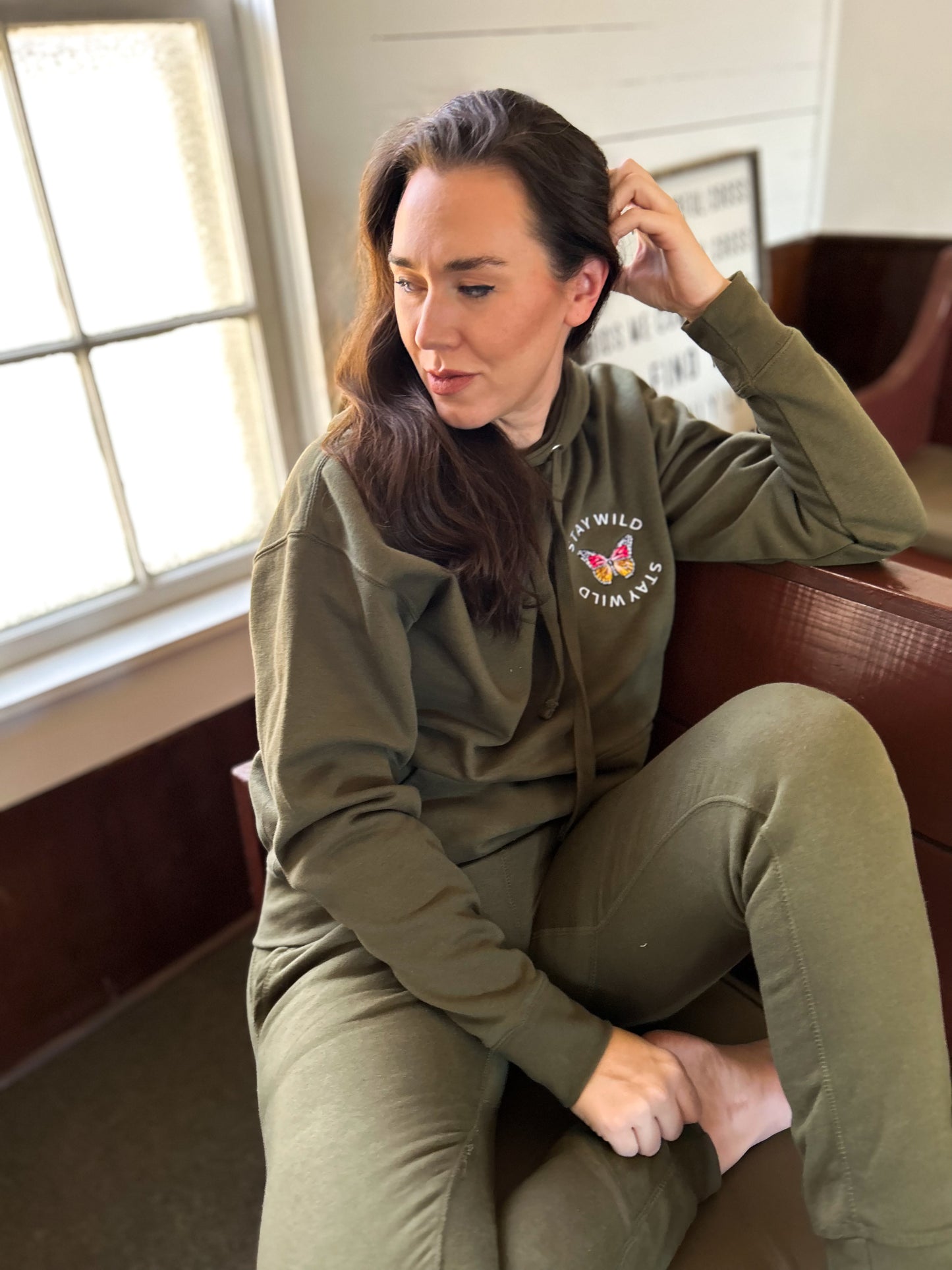 Wild Unisex Jogger in Olive