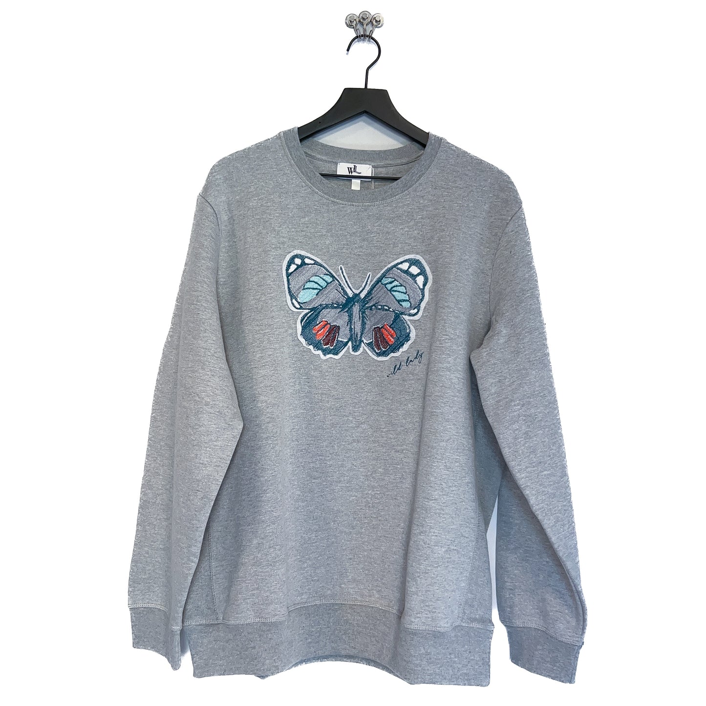 Heather Gray Crewneck – “Main Character Neutral”